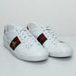 Gucci Low Top Ace Trainer with Bee White Sneakers