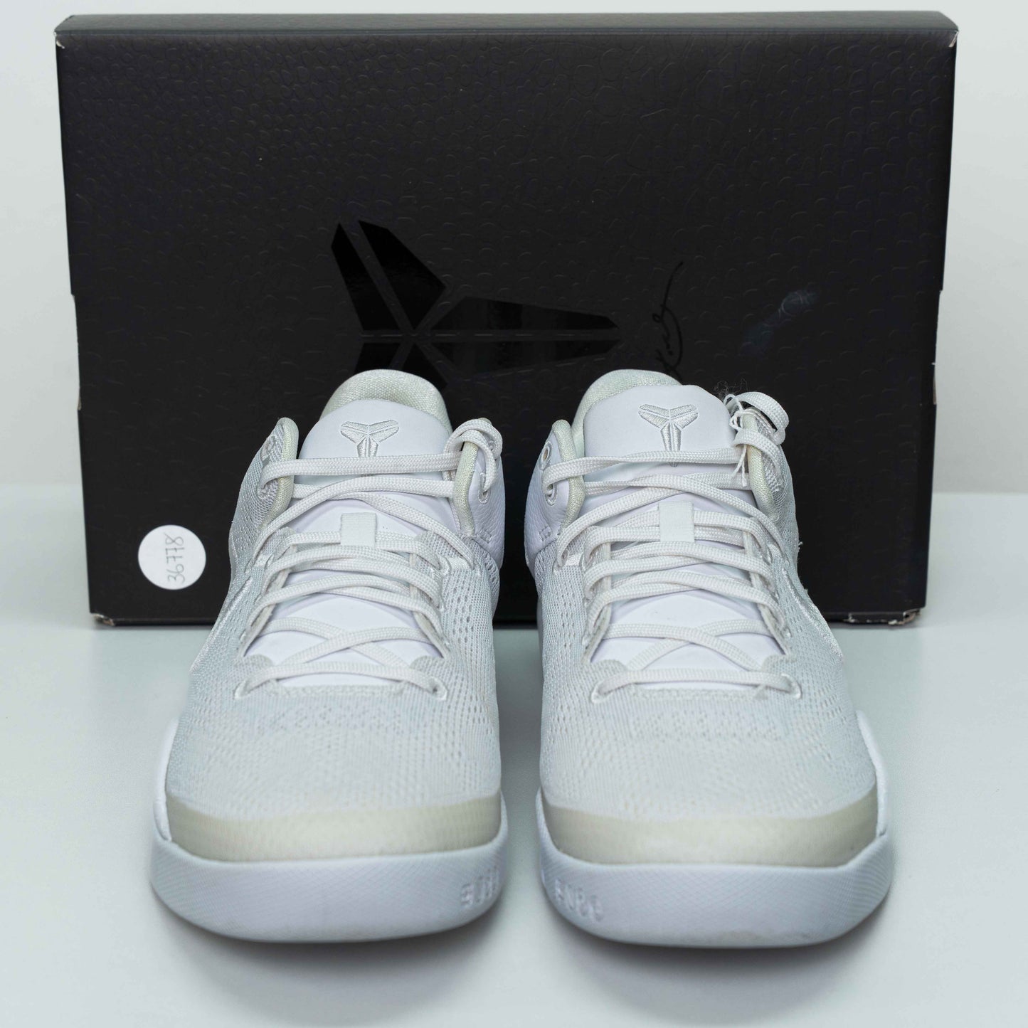 Nike Kobe 8 Proto Halo White Basketball Sneakers