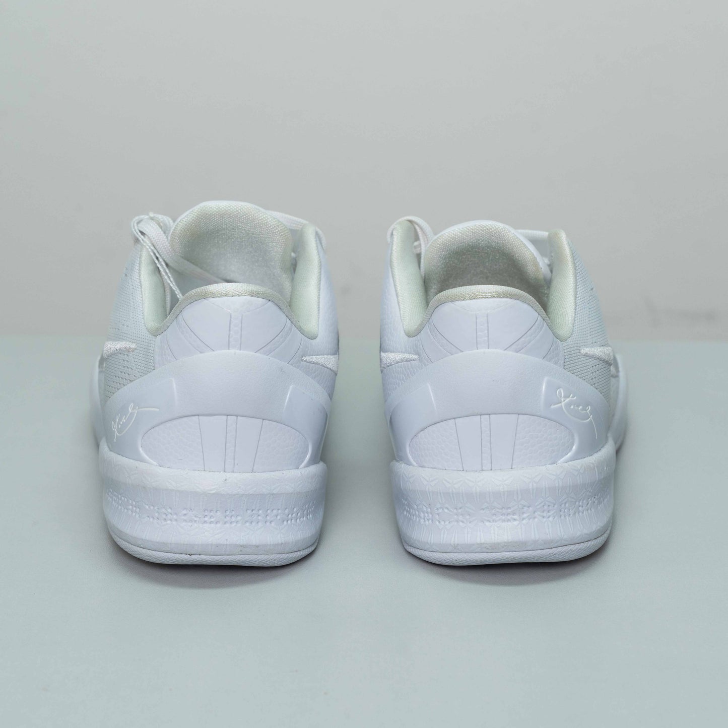 Nike Kobe 8 Proto Halo White Basketball Sneakers