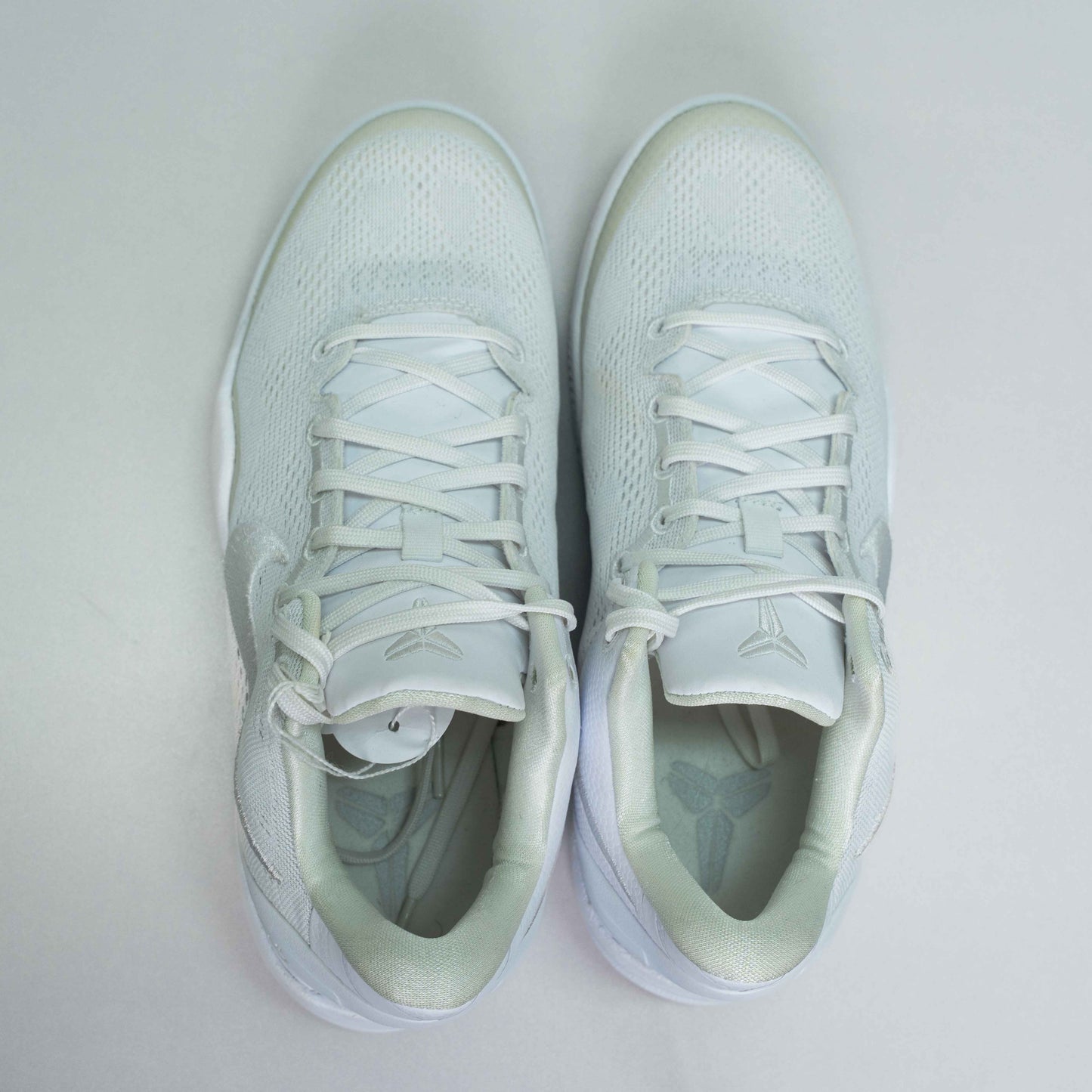 Nike Kobe 8 Proto Halo White Basketball Sneakers