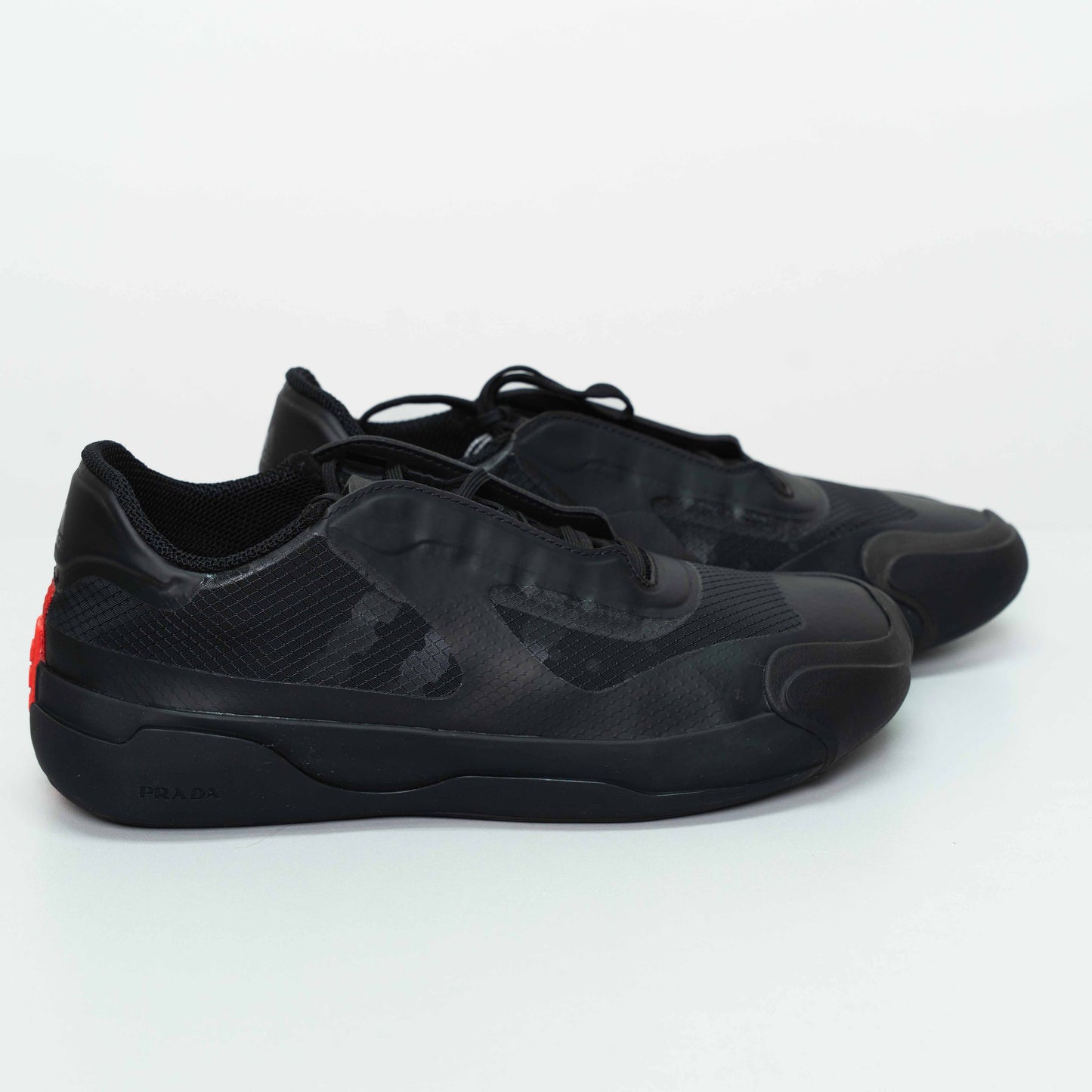 Prada x Adidas A+P Luna Rossa 21 Black Sneakers