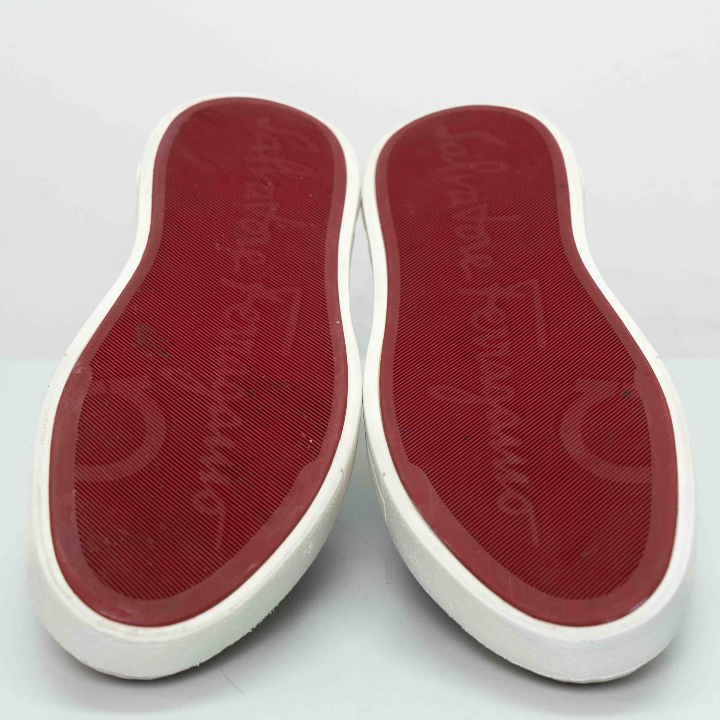 Salvatore Ferragamo White Low-Top Sneakers