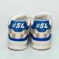 Louis Vuitton Blue Trainer Calf Leather Sneakers