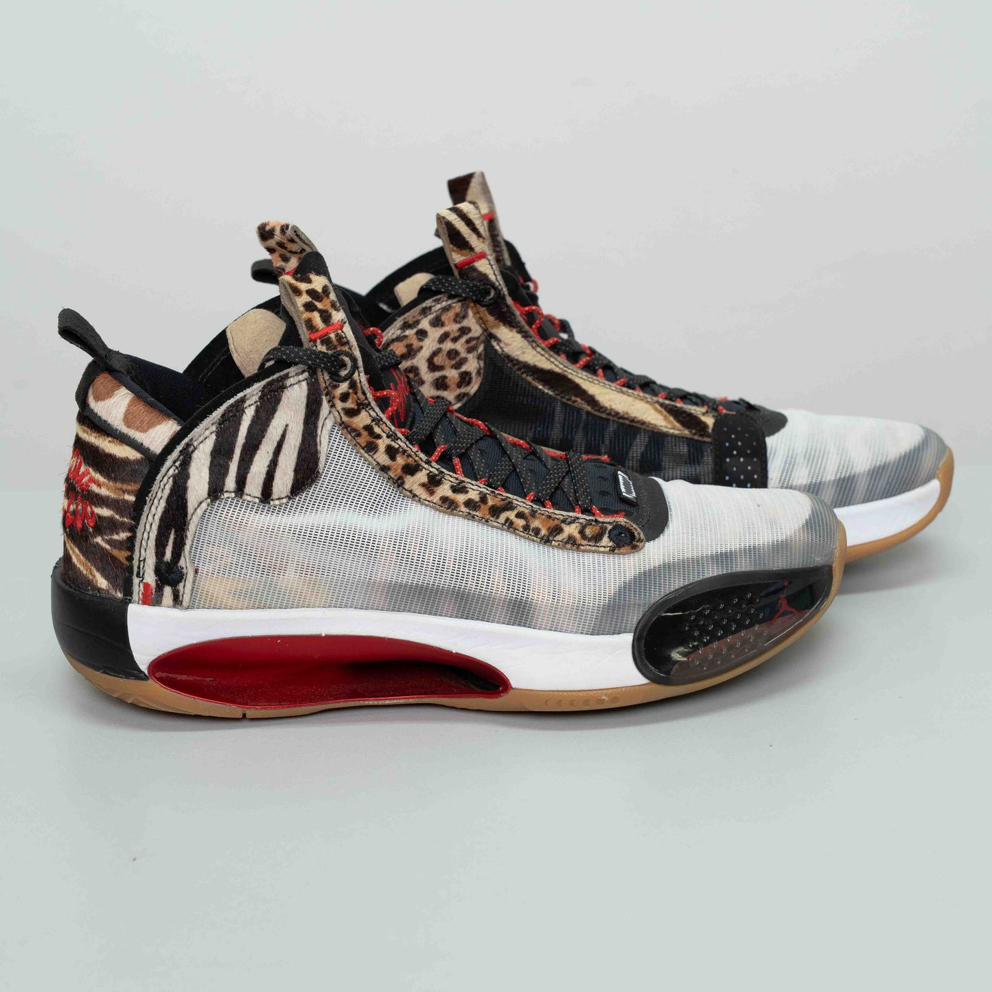 Air Jordan 34 Jason Titanium PE Multicolor Sneakers