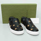 Gucci Meesoo Black Bee Star Slip-On Sneaker