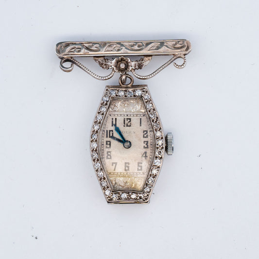 Rolex Vintage 18ct Gold & Diamond Watch