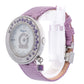 Salvatore Ferragamo Gancino Purple Bezel Watch