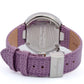 Salvatore Ferragamo Gancino Purple Bezel Watch