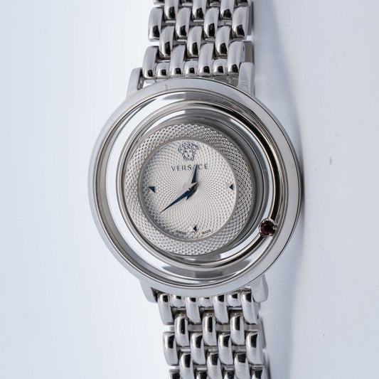 Versace Ladies’ Stainless Steel Quartz
