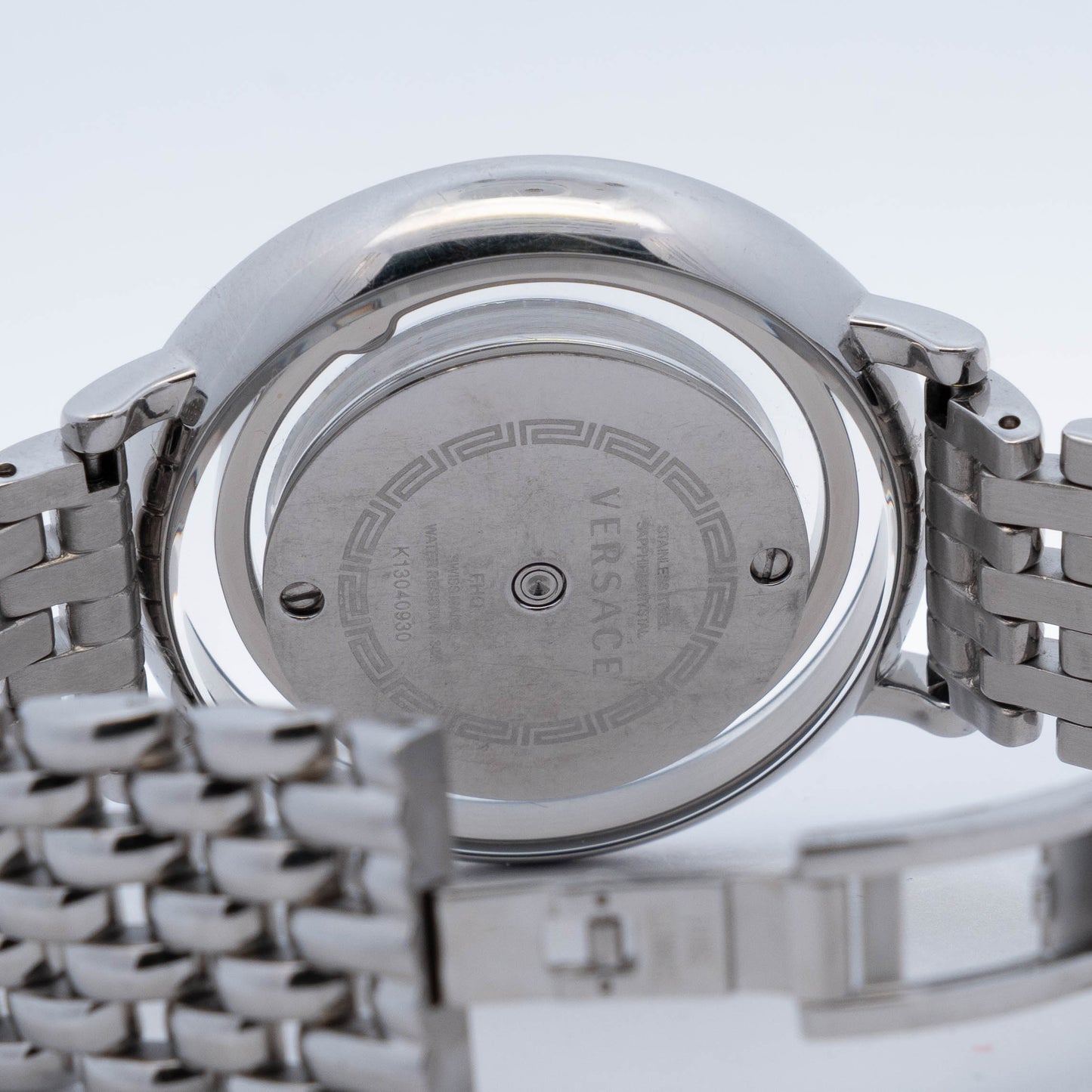 Versace Ladies’ Stainless Steel Quartz
