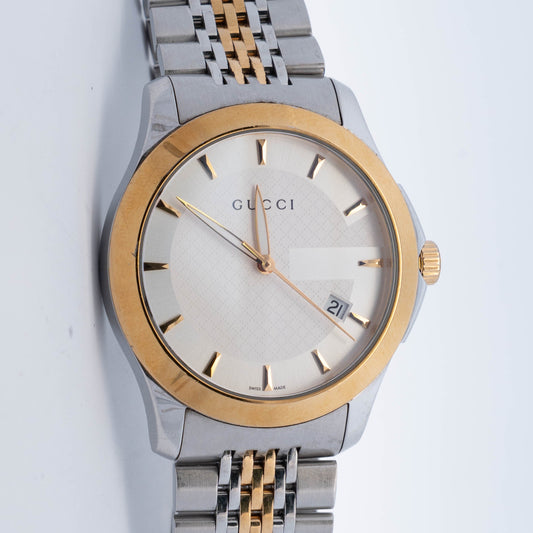 Gucci G-Timeless Two-Tone Watch