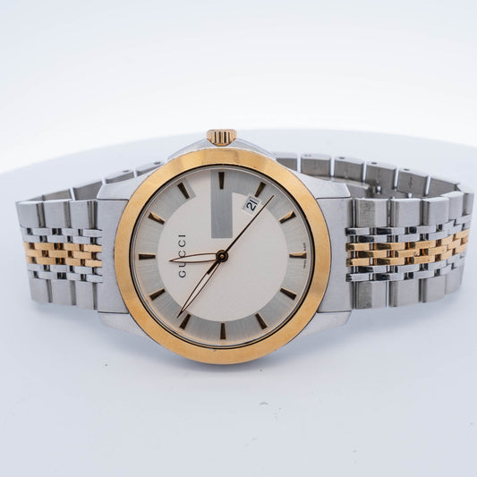 Gucci G-Timeless Two-Tone Watch