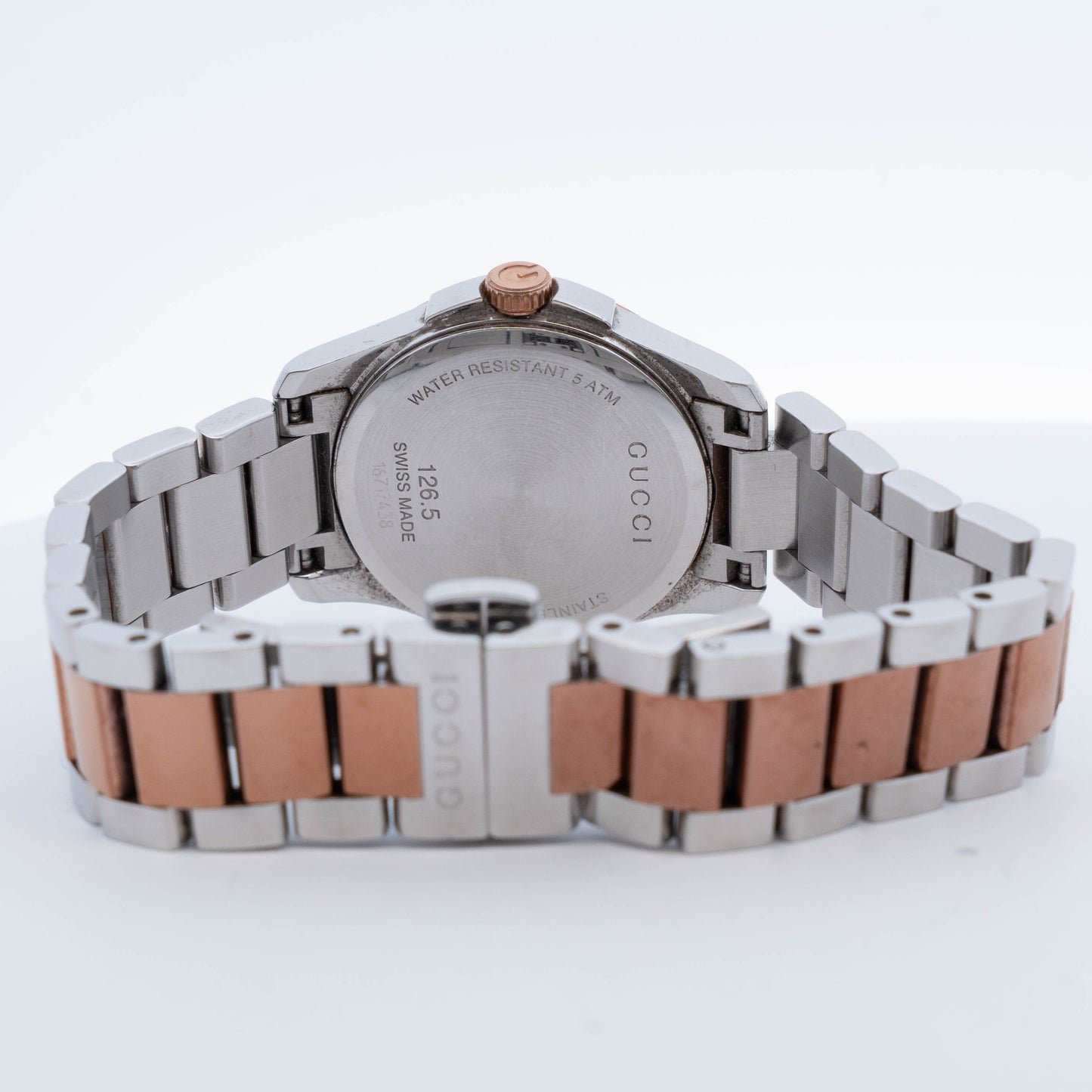 Gucci Two-Tone Diamond Watch