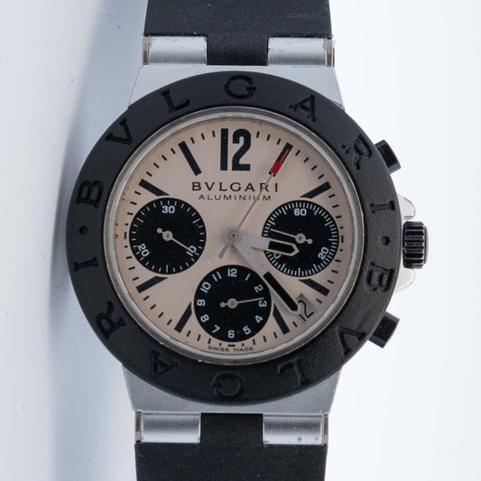 Bvlgari Aluminium Chronograph Watch