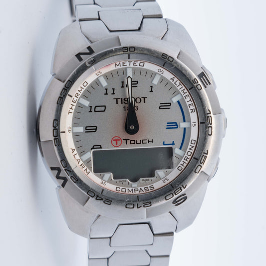 Tissot T-Touch Silver Dial Multifunction Watch