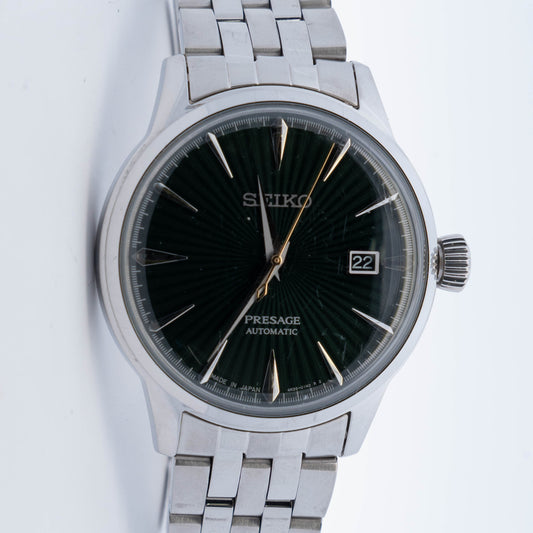 Seiko Presage Automatic Green Dial Watch