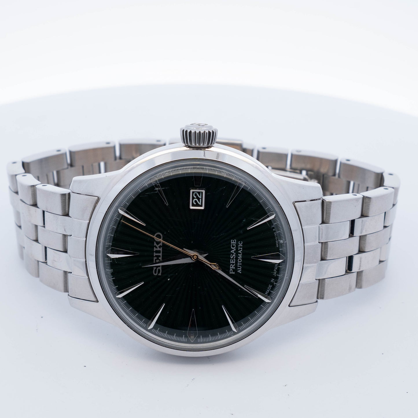 Seiko Presage Automatic Green Dial Watch