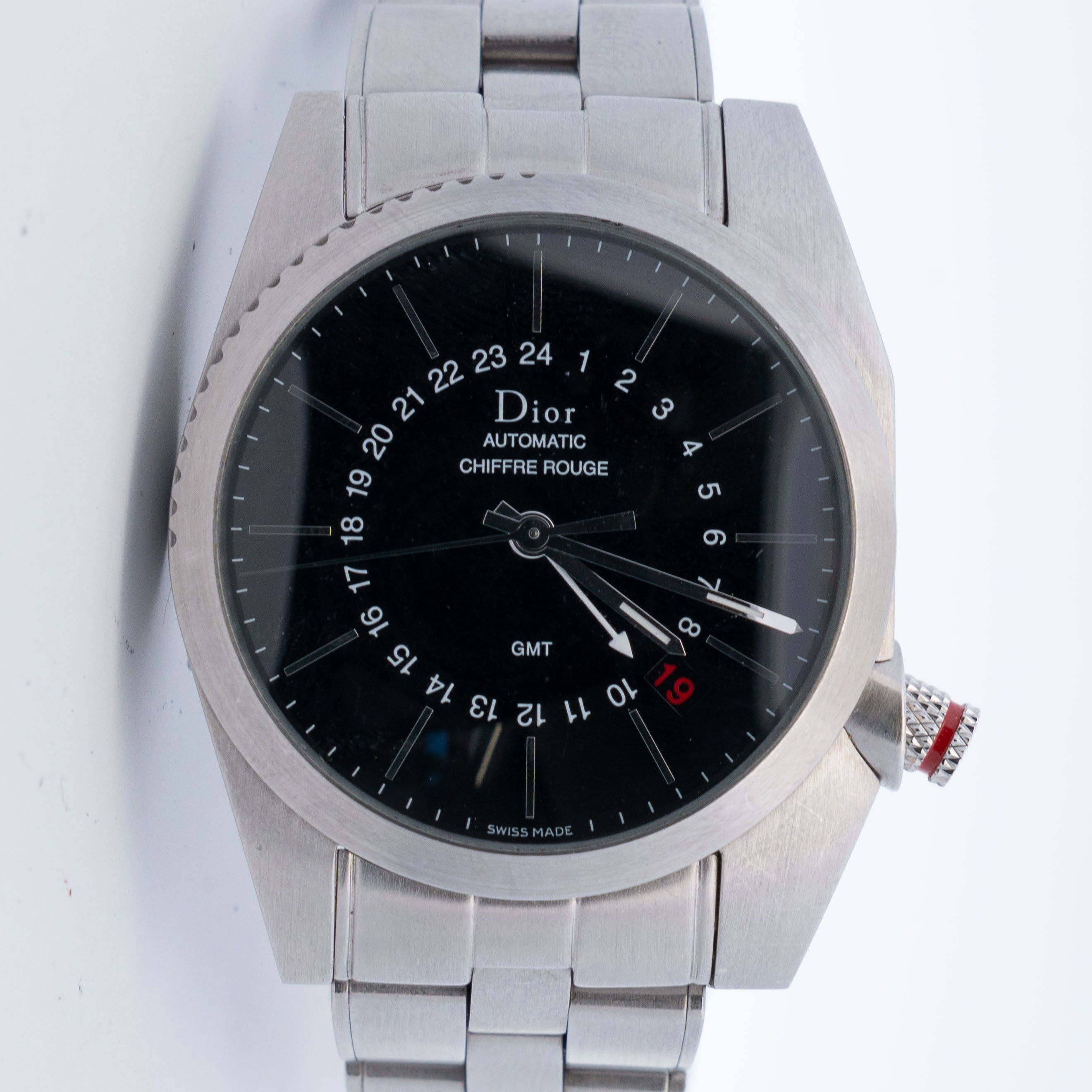 Dior Chiffre Rouge GMT Automatic Men’s Watch – LuvLuxe