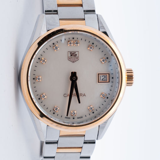 TAG Heuer Carrera Two-Tone Diamond Watch