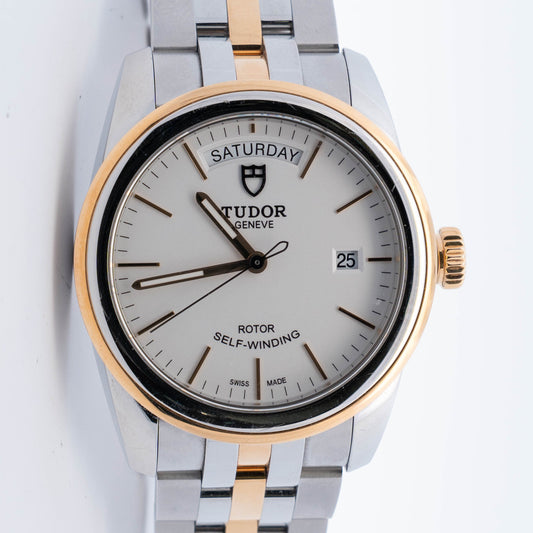 Tudor Glamour Date+Day Two-Tone Automatic Watch