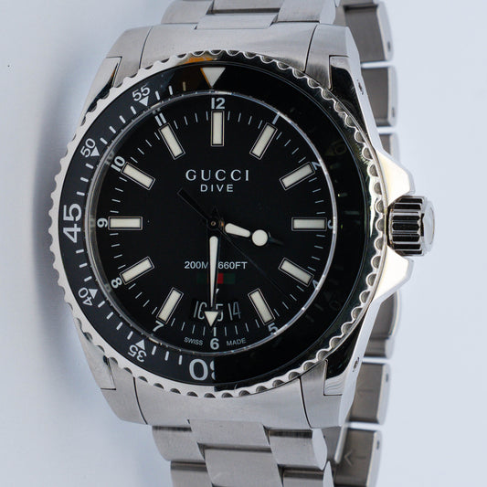 Gucci Dive Stainless Steel Watch