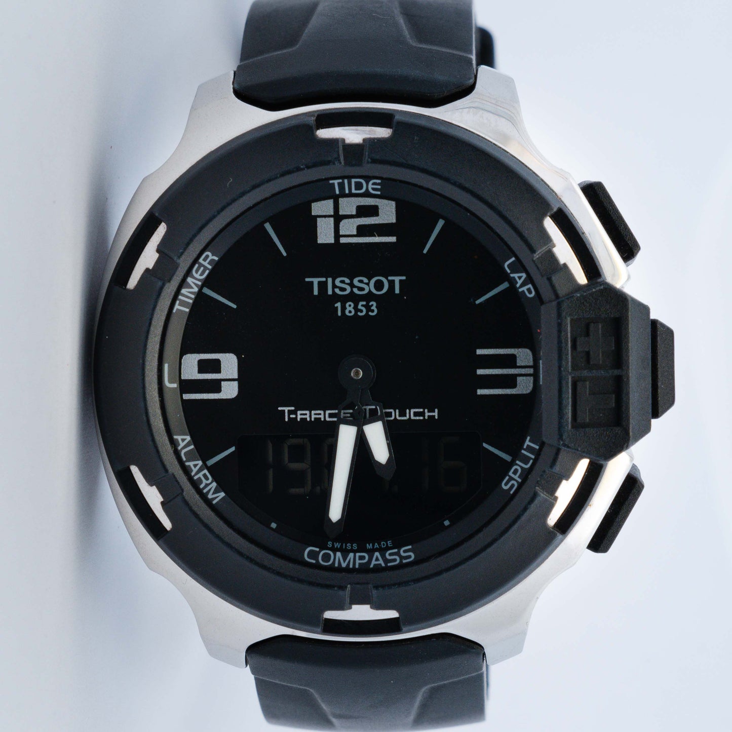 Tissot T-Race T-Touch Analog-Digital Black Dial Watch