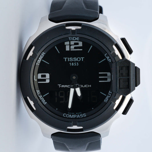Tissot T-Race T-Touch Analog-Digital Black Dial Watch