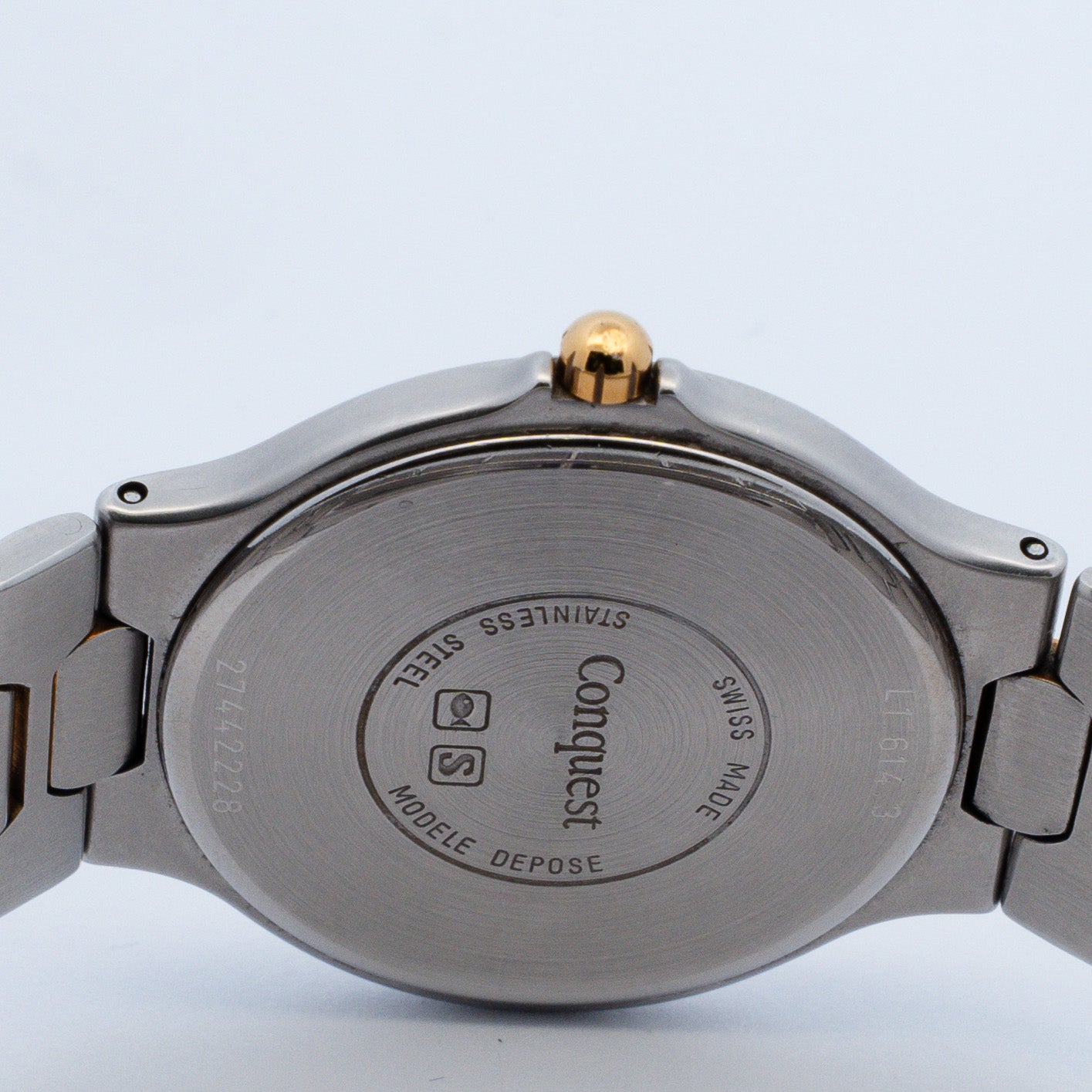 Longines Conquest Quartz Two-Tone Watch