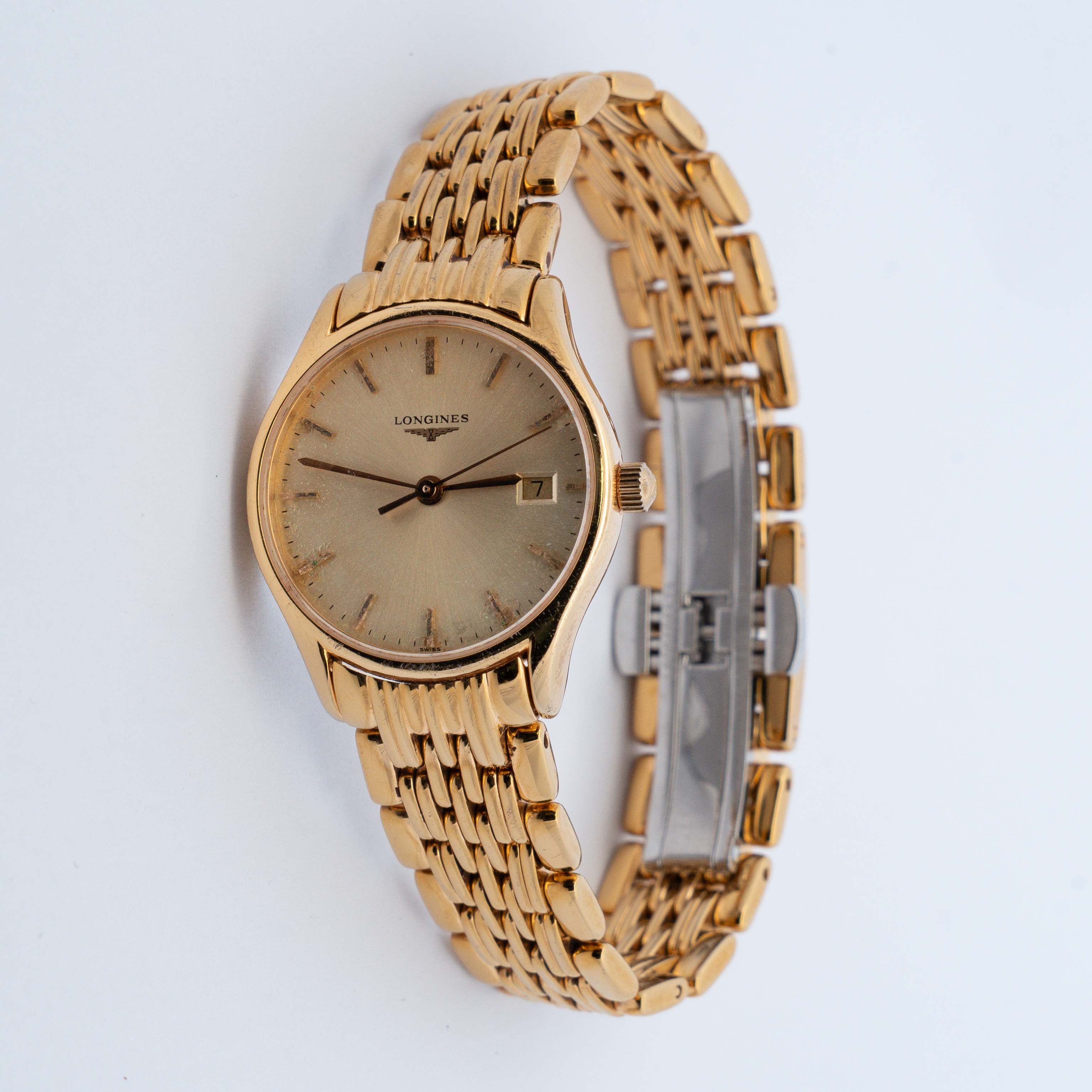 Longines Li Quartz Longines Lyre Quartz Gold-Plated Watch – LuvLuxe