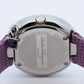 Salvatore Ferragamo Gancino Purple Amethyst Bezel Watch
