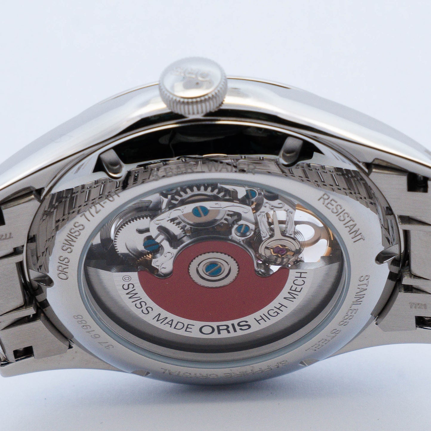 Oris Artelier Skeleton Automatic Stainless Steel Watch