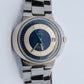 Omega Genève Dynamic Automatic Blue Bullseye Vintage 1970s Watch