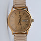 Omega Seamaster Quartz Gold-Tone Day-Date 1980s Watch