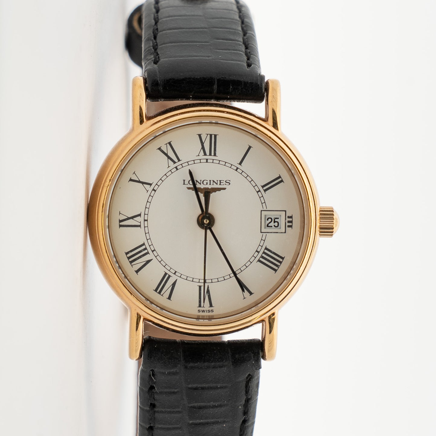 Longines Gold Roman Dial Watch