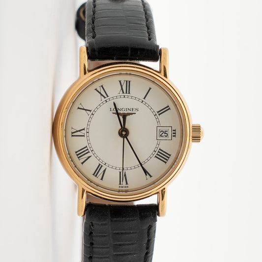 Longines Gold Roman Dial Watch