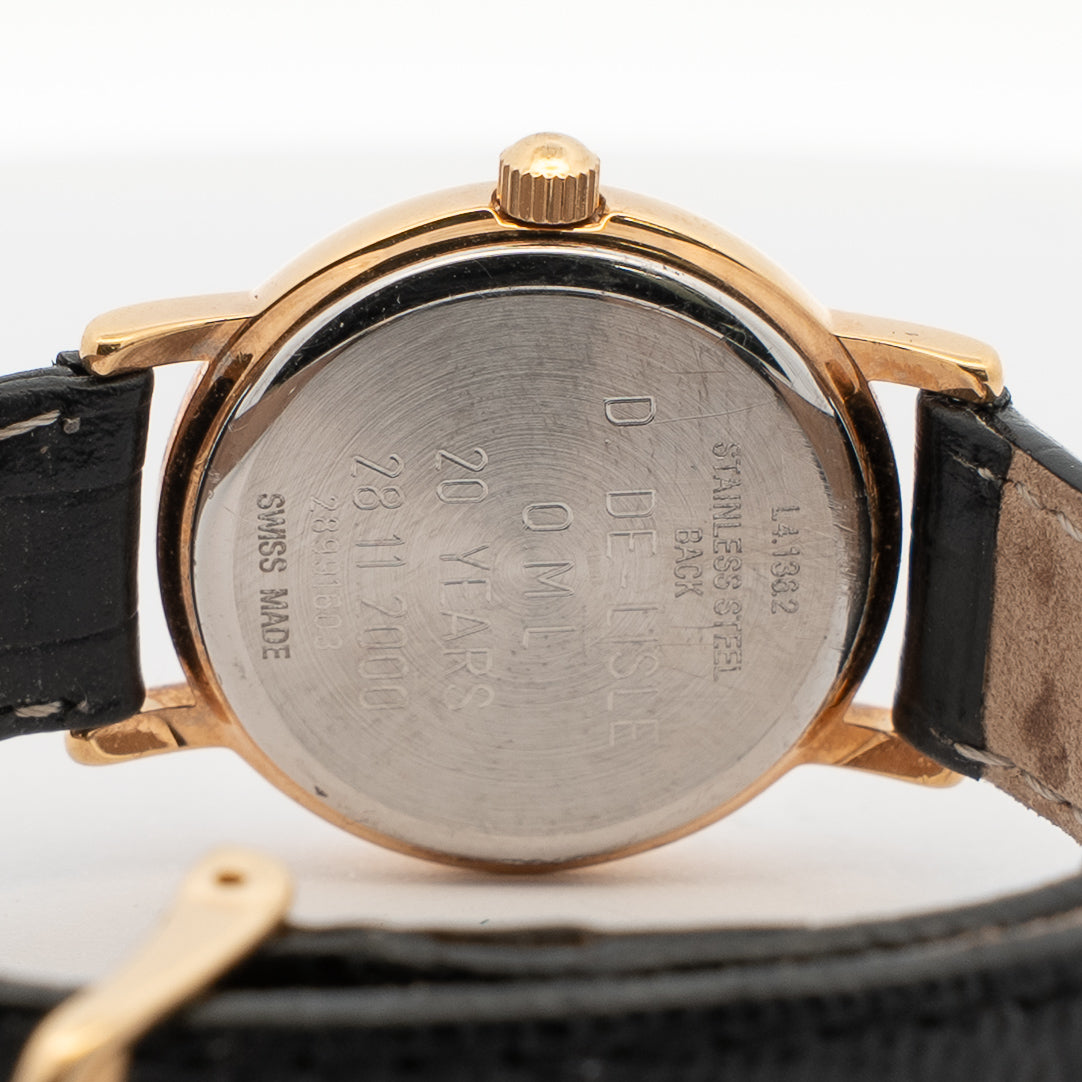 Longines Gold Roman Dial Watch