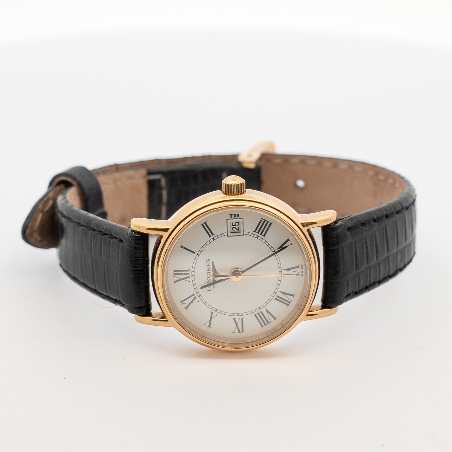 Longines Gold Roman Dial Watch