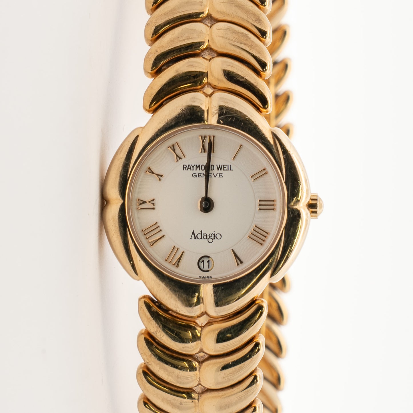 Raymond Weil Adagio Gold Roman Dial Watch