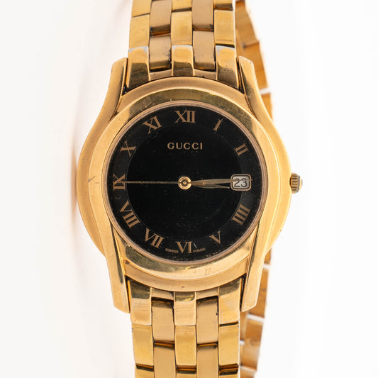 Gucci Gold Roman Dial Vintage Watch