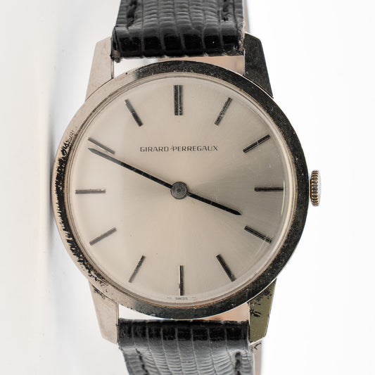 Girard-Perregaux Vintage Silver Dial Dress Watch