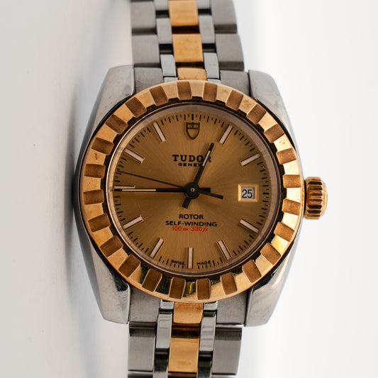 Tudor Two-Tone Automatic Oyster-Style Watch