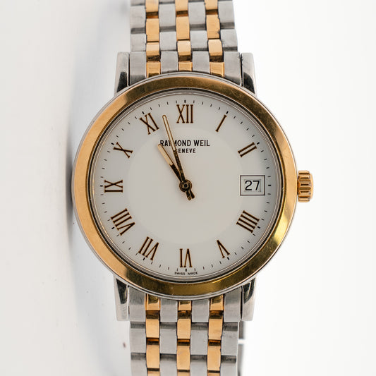 Raymond Weil Genève Two-Tone Roman Dial Watch