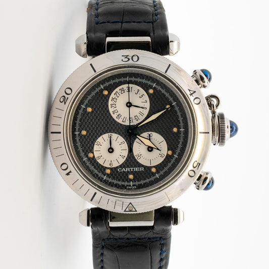 Cartier Pasha Chronograph Automatic Stainless Steel Watch