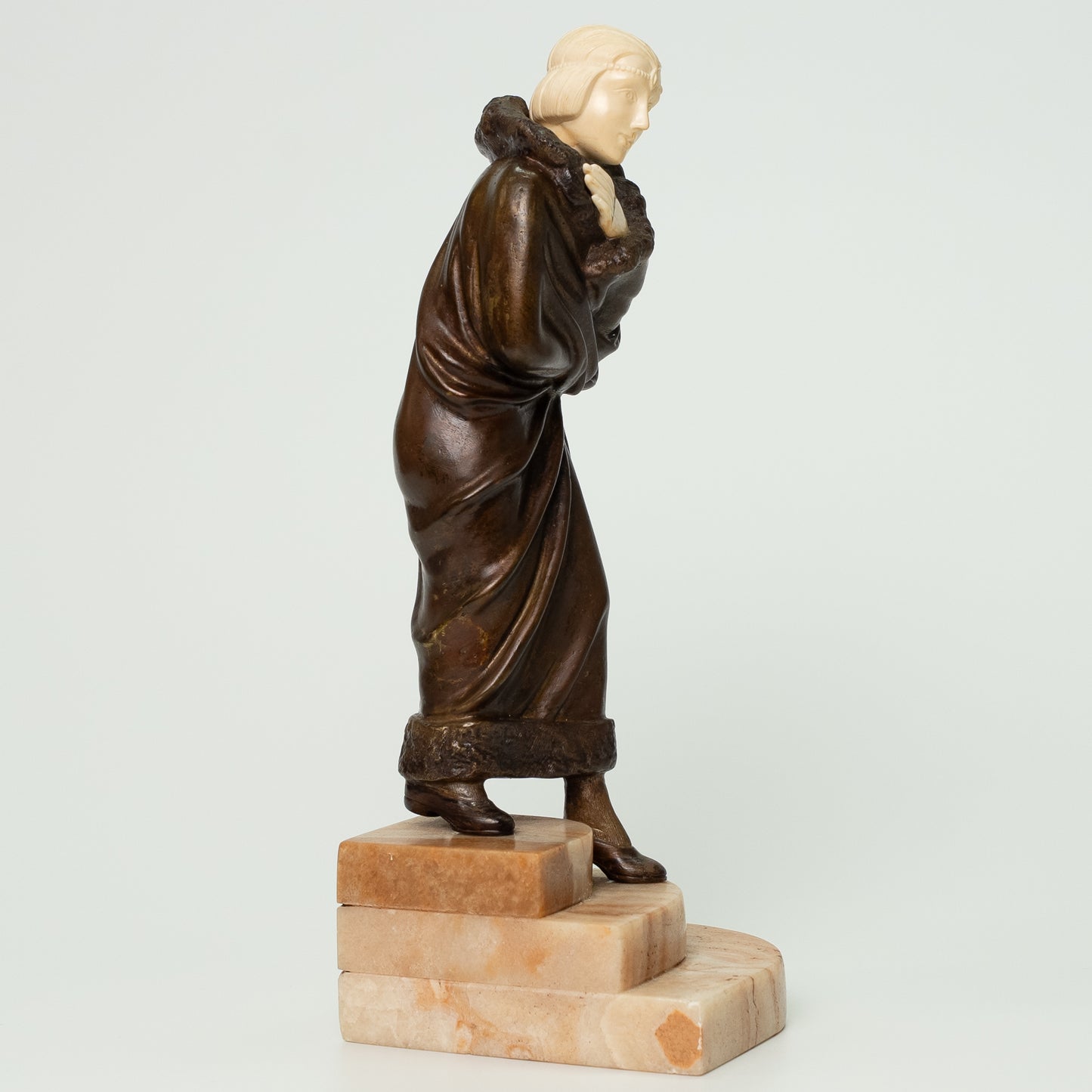 Demetre Chiparus “Leaving the Opera” Art Deco Sculpture