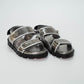 Christian Louboutin Silver Lock Cool Trek Sandals