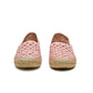 Miu Miu Pink Woven Espadrilles