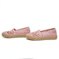 Miu Miu Pink Woven Espadrilles