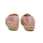 Miu Miu Pink Woven Espadrilles
