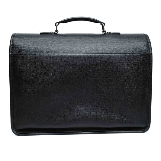 Louis Vuitton Anton Taiga Leather Briefcase Bag