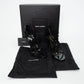 Saint Laurent Black Cassandra 100 Patent Sandals